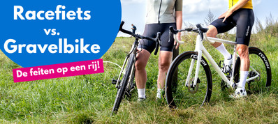 Racefiets vs gravelbike